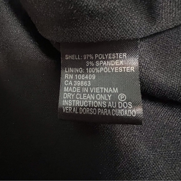 EUC Tahari ASL Black Cap Sleeve Sheath Dress - Picture 11 of 11